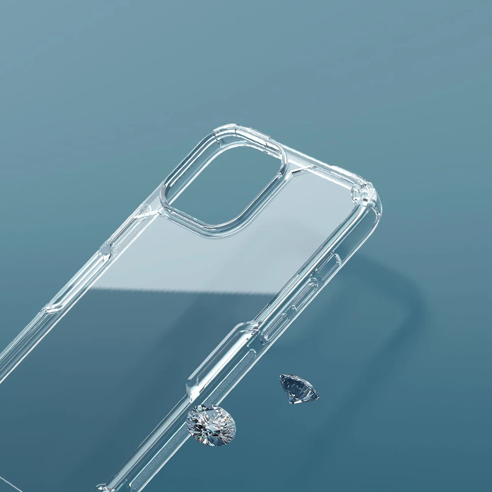 Nillkin Nature TPU Pro dėklas, skirtas Apple iPhone 14 Pro Max (baltas)