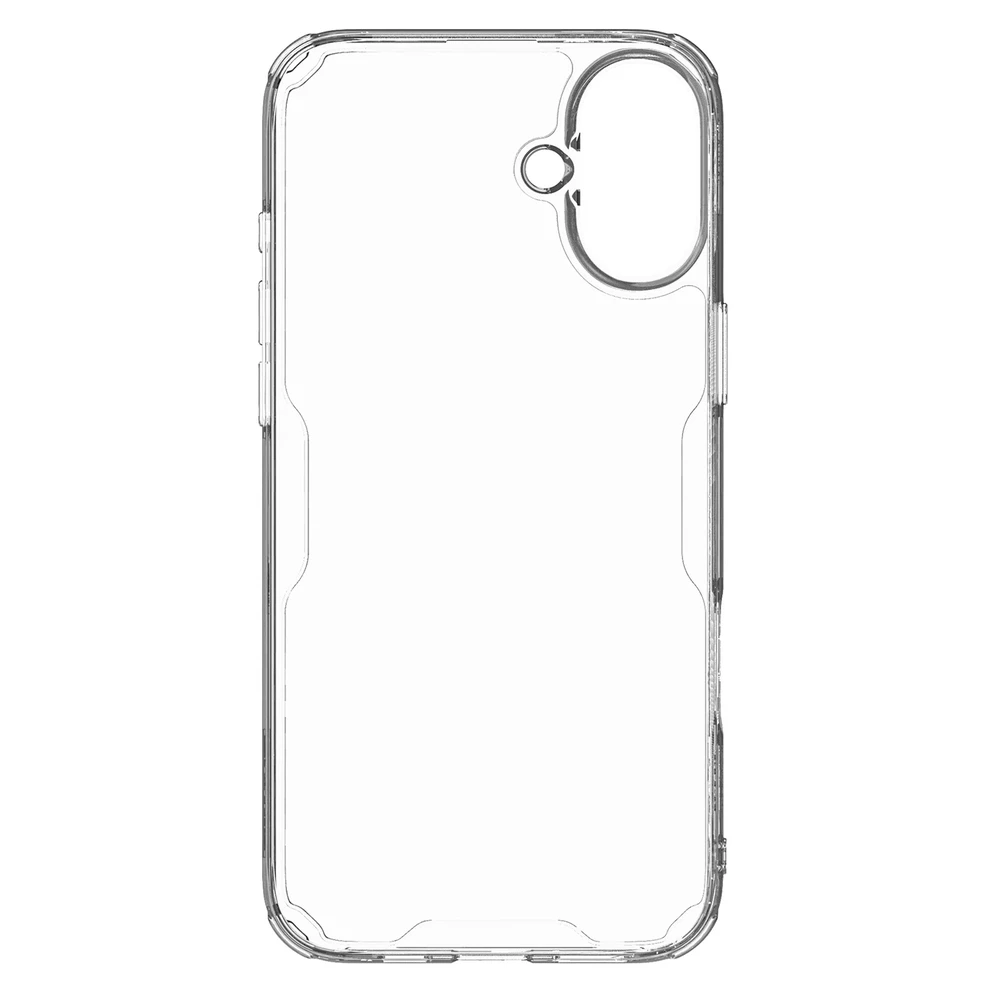 Nillkin Nature Pro iPhone 16 – dėklas telefonui skaidrus and dėklas telefonui baltos spalvos