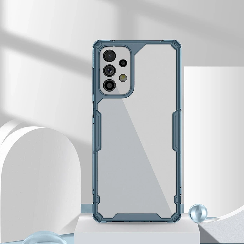 Nillkin Nature Pro Samsung Galaxy A73 armored dėklas telefonui skaidrus