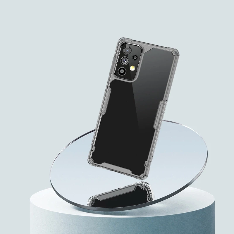 Nillkin Nature Pro Samsung Galaxy A73 armored dėklas telefonui skaidrus