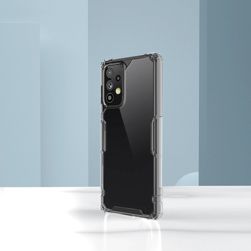 Nillkin Nature Pro Samsung Galaxy A73 armored dėklas telefonui skaidrus