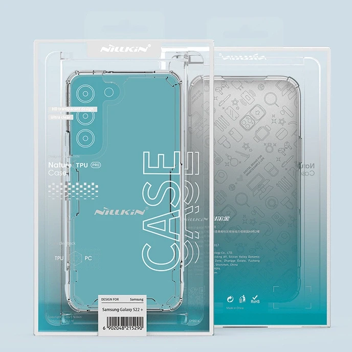 Dėklas CASE NILLKIN NATURE TPU PRO SAMSUNG GALAXY S22 PLUS TRANSPARENT