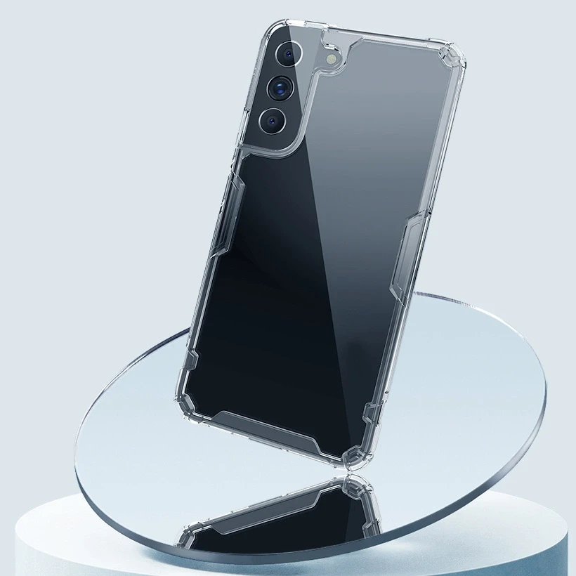 Dėklas CASE NILLKIN NATURE TPU PRO SAMSUNG GALAXY S22 PLUS TRANSPARENT