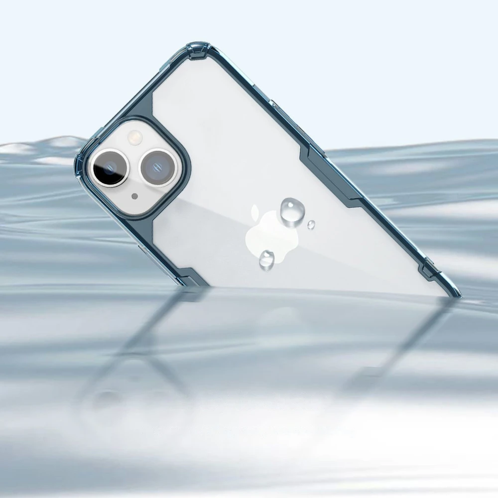 Nillkin Nature TPU Pro dėklas, skirtas Apple iPhone 14 Plus (mėlynas)