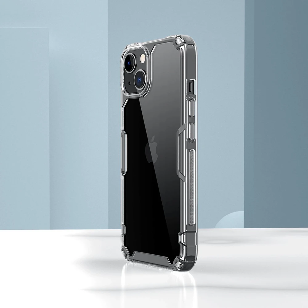 Nillkin Nature TPU Pro dėklas, skirtas Apple iPhone 14 Plus (mėlynas)