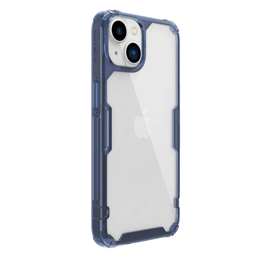 Nillkin Nature TPU Pro dėklas, skirtas Apple iPhone 14 Plus (mėlynas)