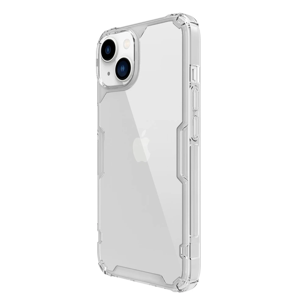 Nillkin Nature TPU Pro dėklas, skirtas Apple iPhone 14 Plus (baltas)