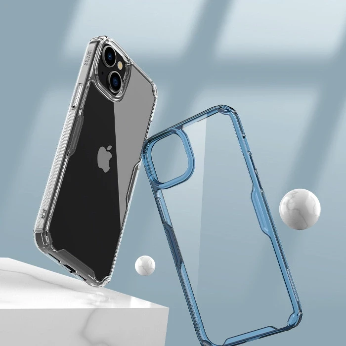 Dėklas Nillkin Nature TPU Pro Apple iPhone 15 Pro baltas