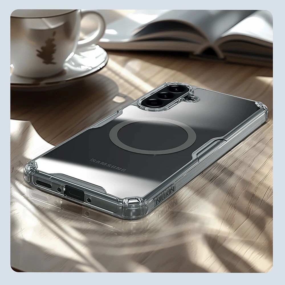 Nillkin Nature TPU PRO Magnetic Samsung Galaxy A56 5G dėklas telefonui skaidrus