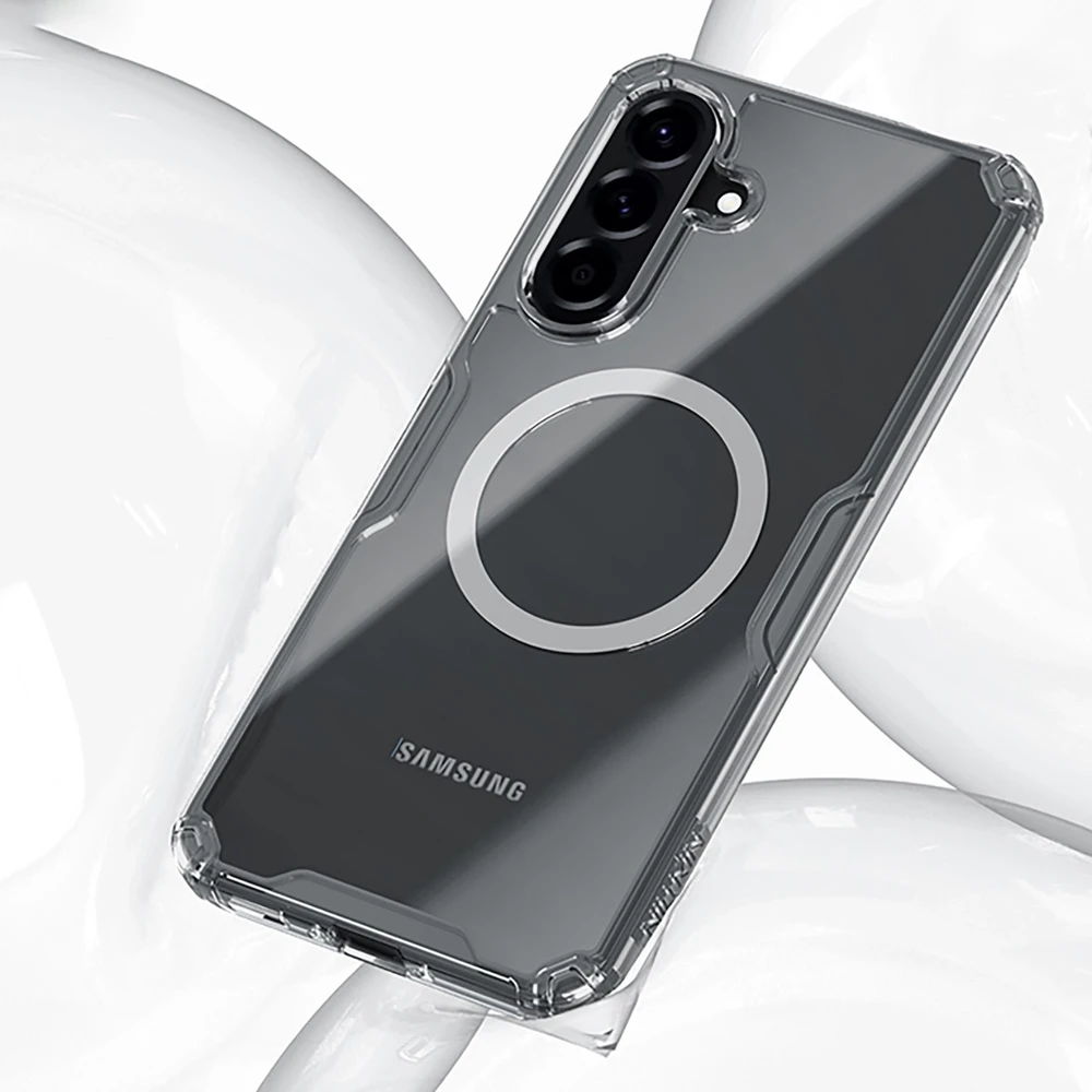 Nillkin Nature TPU PRO Magnetic Samsung Galaxy A56 5G dėklas telefonui skaidrus