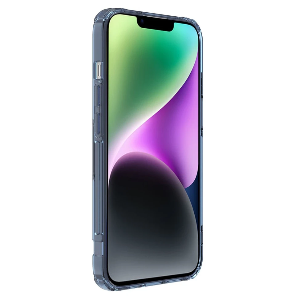 Nillkin Nature TPU Pro magnetinis dėklas, skirtas Apple iPhone 14 Plus (mėlynas)