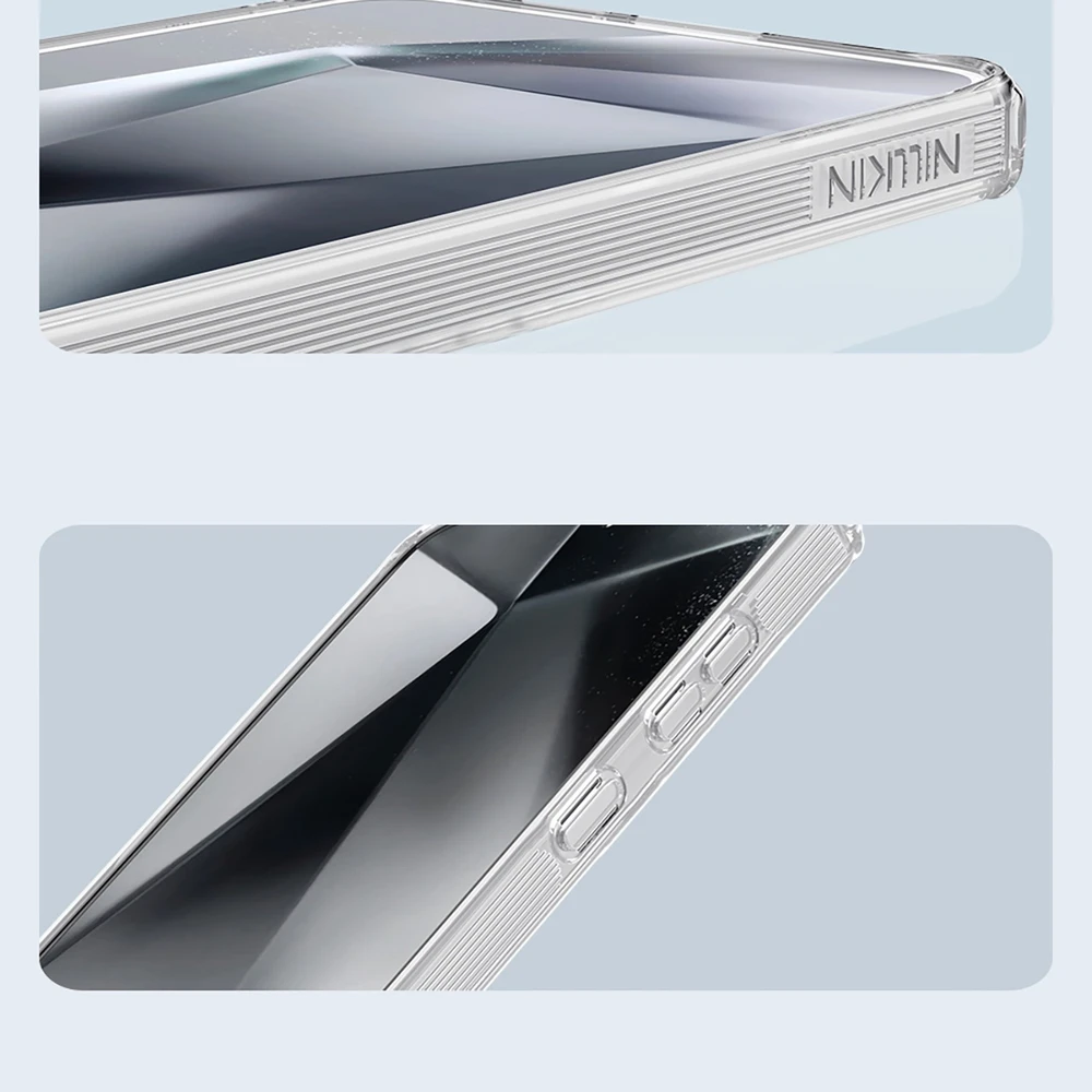 Dėklas NILLKIN NATURE PRO MAGNETIC SAMSUNG S25+ SKAIDRUS