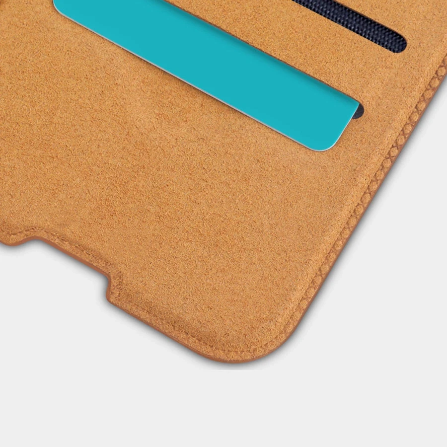 Dėklas NILLKIN QIN BOOK LEATHER CASE XIAOMI REDMI NOTE 11 PRO/11 PRO+ Juodas