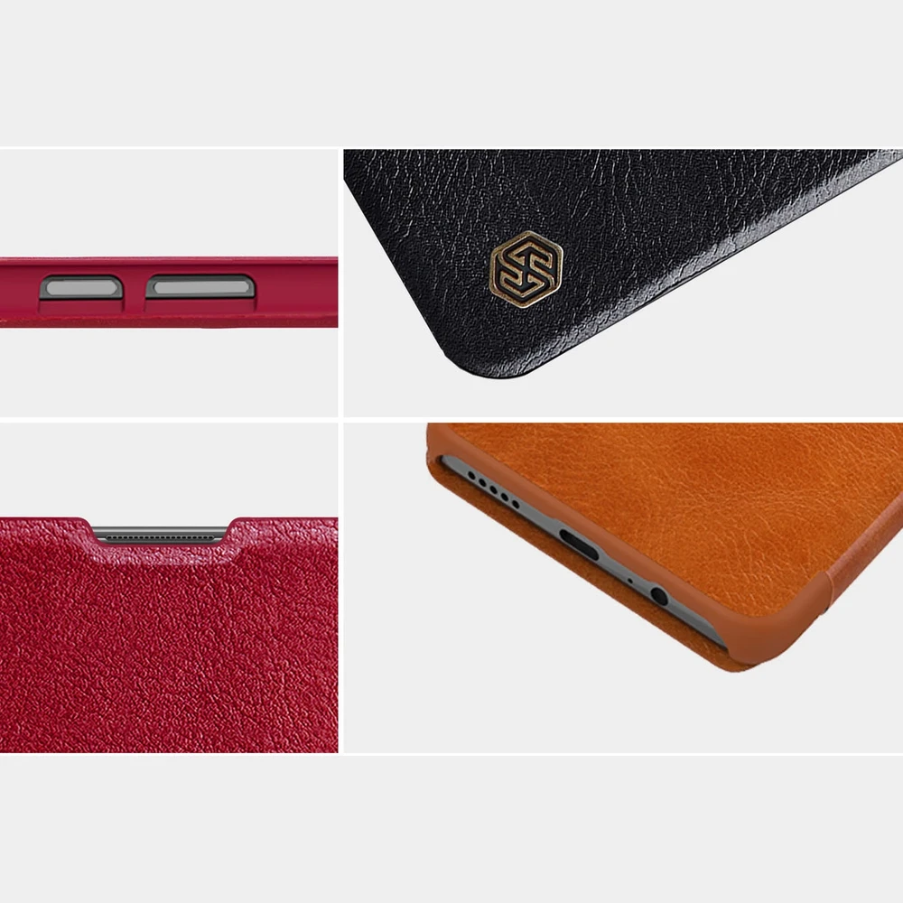 Dėklas NILLKIN QIN BOOK LEATHER CASE XIAOMI REDMI NOTE 11 PRO/11 PRO+ BROWN