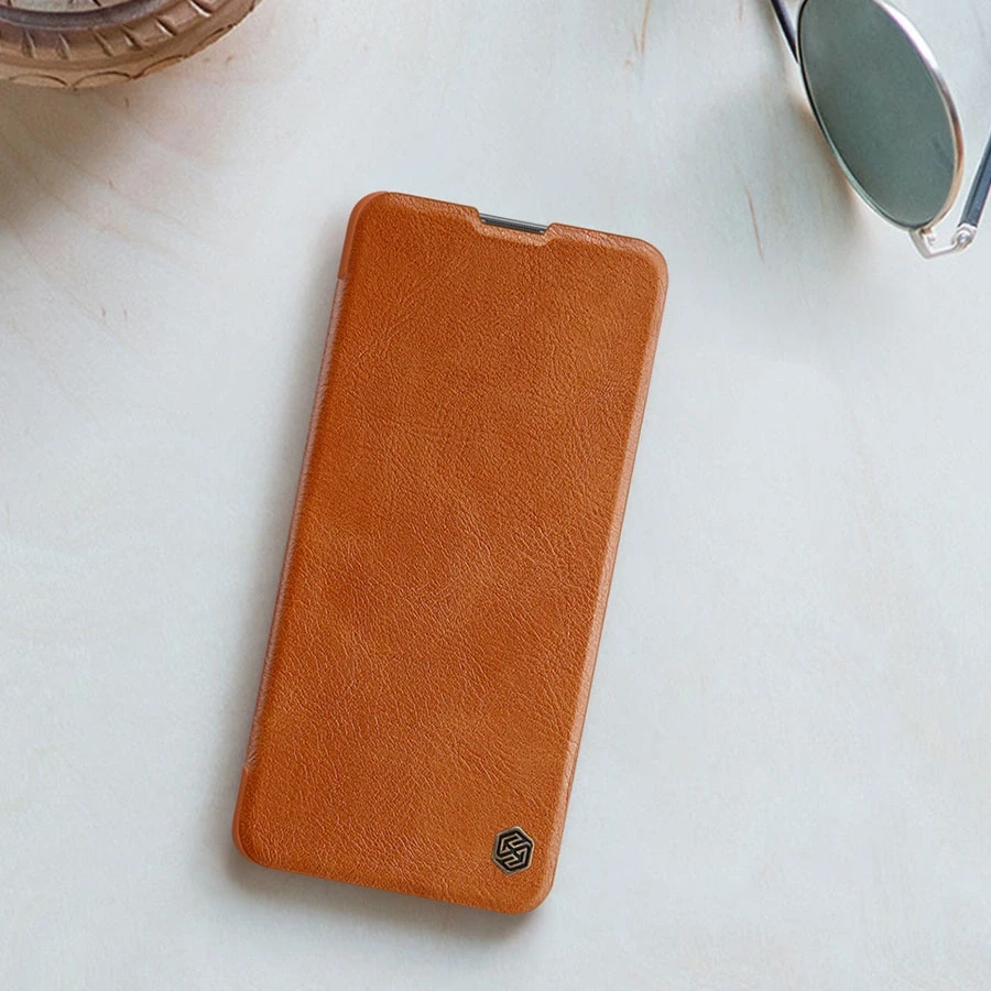 Dėklas NILLKIN QIN BOOK LEATHER CASE XIAOMI REDMI NOTE 11 PRO/11 PRO+ BROWN