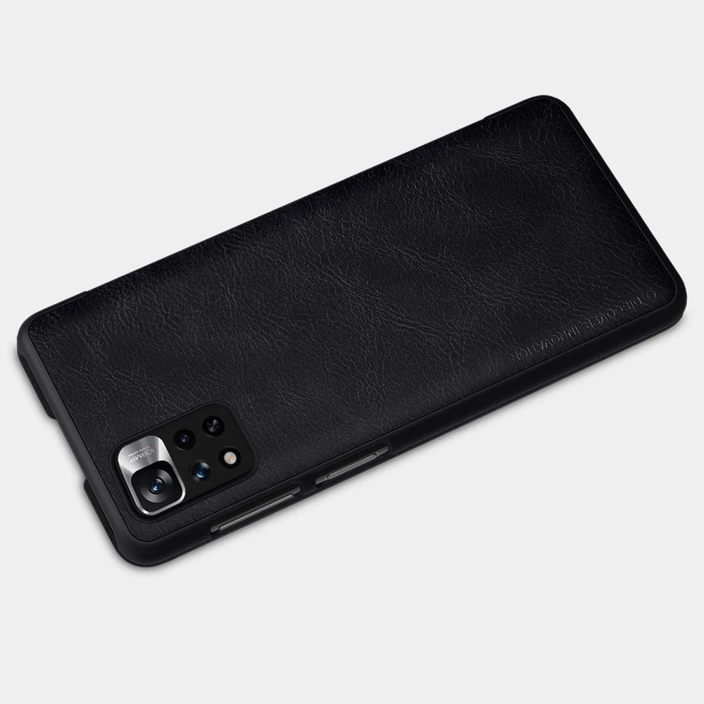 Dėklas NILLKIN QIN BOOK LEATHER CASE XIAOMI REDMI NOTE 11 PRO/11 PRO+ BROWN