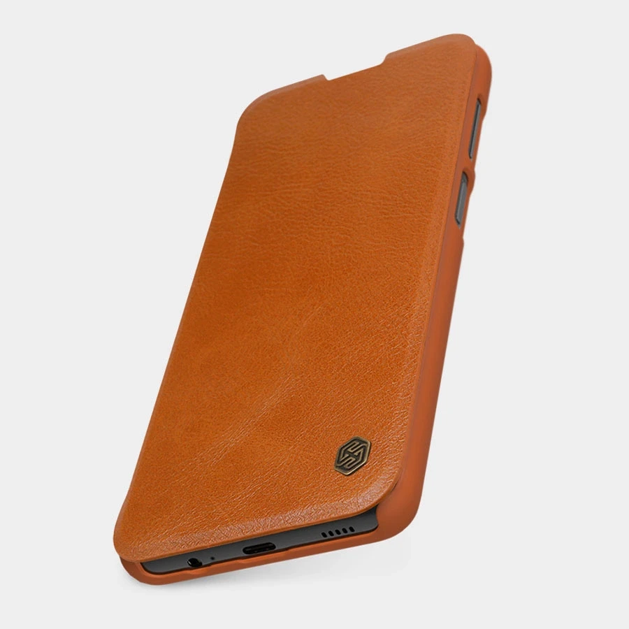 Dėklas NILLKIN QIN BOOK LEATHER CASE XIAOMI REDMI NOTE 11 PRO/11 PRO+ BROWN