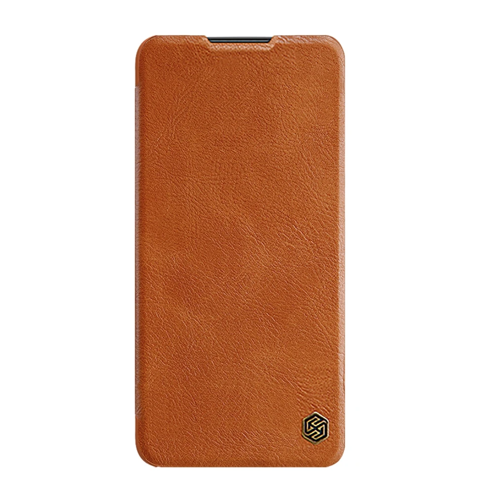 Dėklas NILLKIN QIN BOOK LEATHER CASE XIAOMI REDMI NOTE 11 5G/POCO M4 PRO BROWN