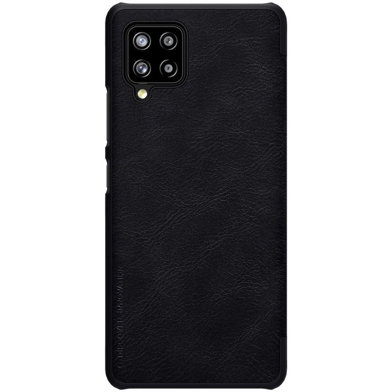 Nillkin Qin leather holster case Samsung Galaxy A42 5G dėklas telefonui juodos spalvos