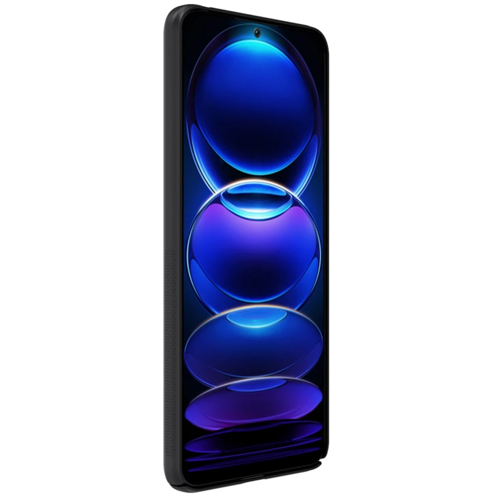 Dėklas Nillkin Super Frosted Shield Xiaomi Redmi Note 12 5G/Poco X5 5G juodas