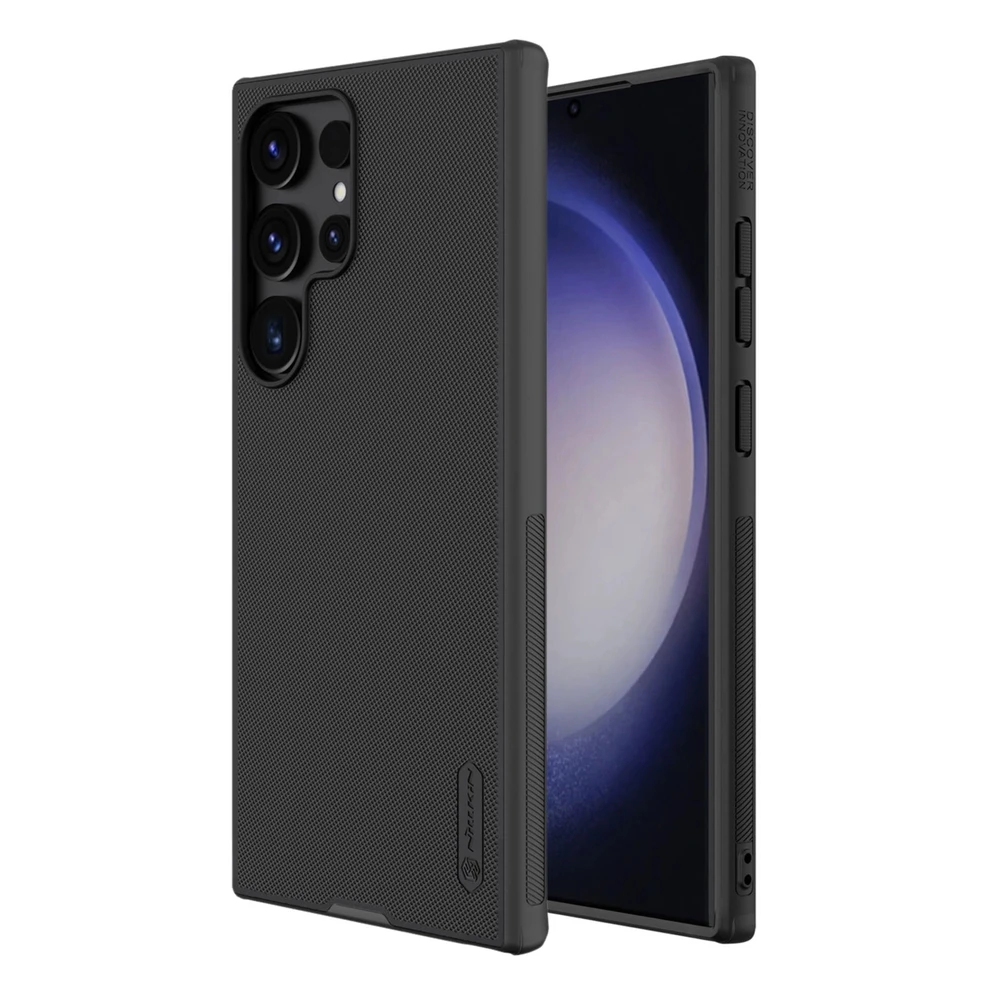 Dėklas Nillkin Super Frosted Shield Pro Samsung S928 S24 Ultra juodas
