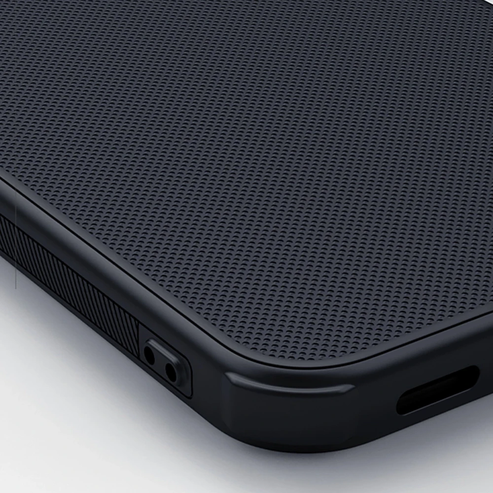 Nillkin Super Frosted PRO Back Cover skirta Samsung Galaxy A36 5G dėklas telefonui juodos spalvos
