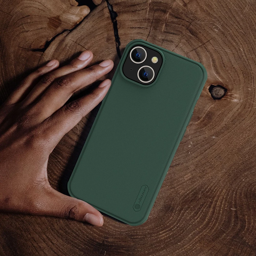 Dėklas Nillkin Super Frosted Shield Pro Apple iPhone 14 Plus mėlynas