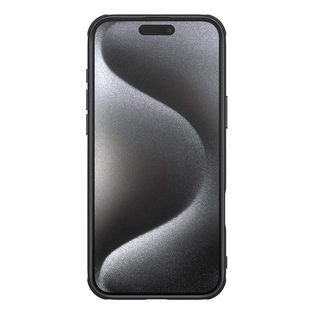 Nillkin Super Frosted Pro Back Apple iPhone 16 Pro dėklas telefonui juodos spalvos