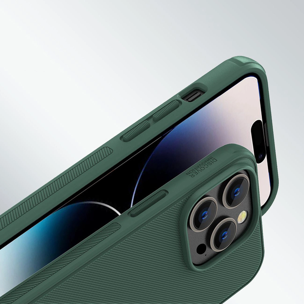 Dėklas Nillkin Super Frosted Shield Pro Apple iPhone 14 Pro Max juodas