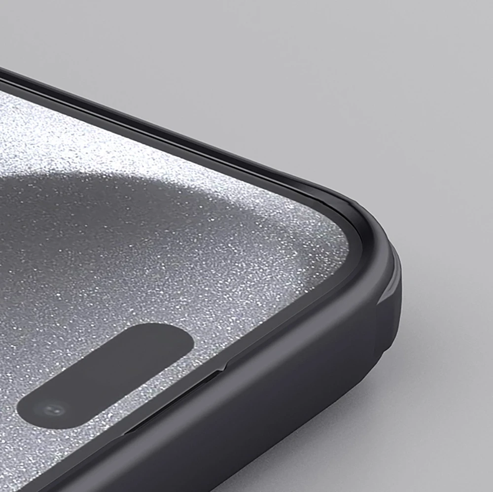 Nillkin Super Frosted Pro Back Apple iPhone 16 Pro dėklas telefonui juodos spalvos