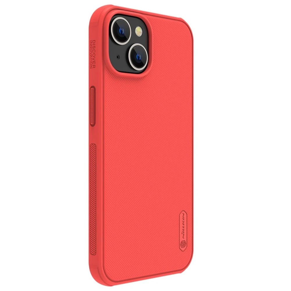 Dėklas Nillkin Super Frosted Shield Pro Apple iPhone 14 Plus raudonas