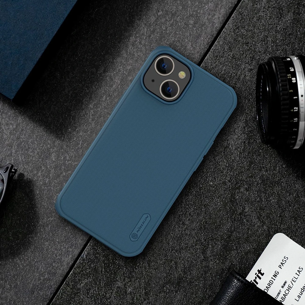Dėklas Nillkin Super Frosted Shield Pro Apple iPhone 14 Plus raudonas
