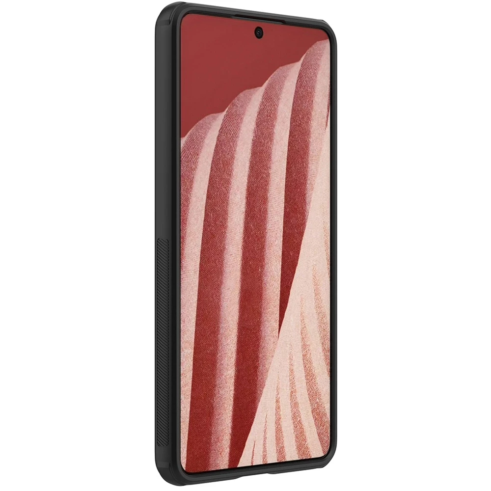 Nillkin Super Frosted Shield Pro durable Samsung Galaxy A73 dėklas telefonui juodos spalvos
