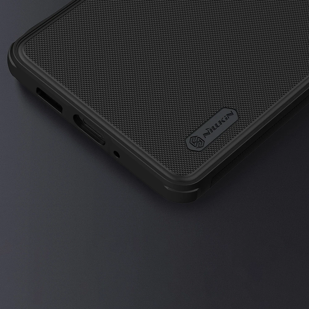 Nillkin Super Frosted Shield Pro durable Samsung Galaxy A73 dėklas telefonui raudonos spalvos