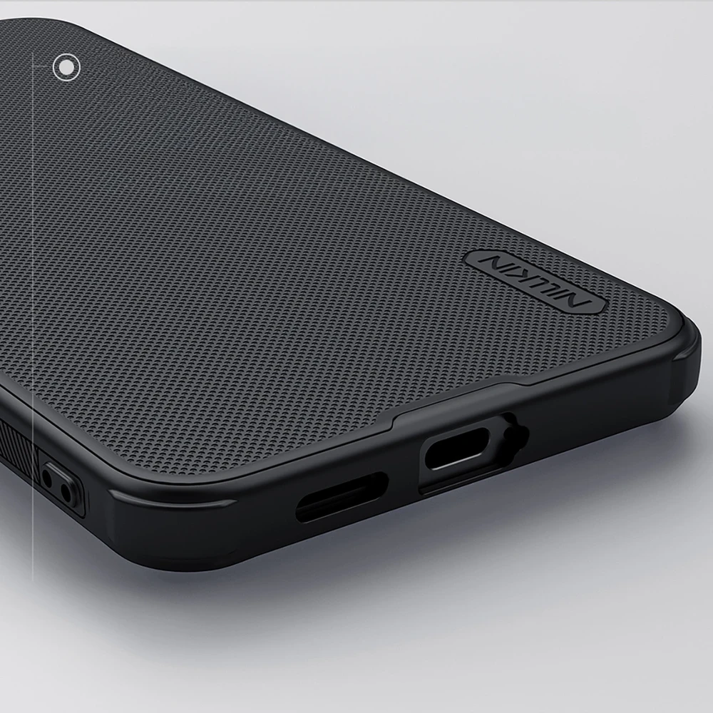 Nillkin Super Frosted Shield Pro Magnetic Case Samsung S25 MagSafe – dėklas telefonui juodos spalvos