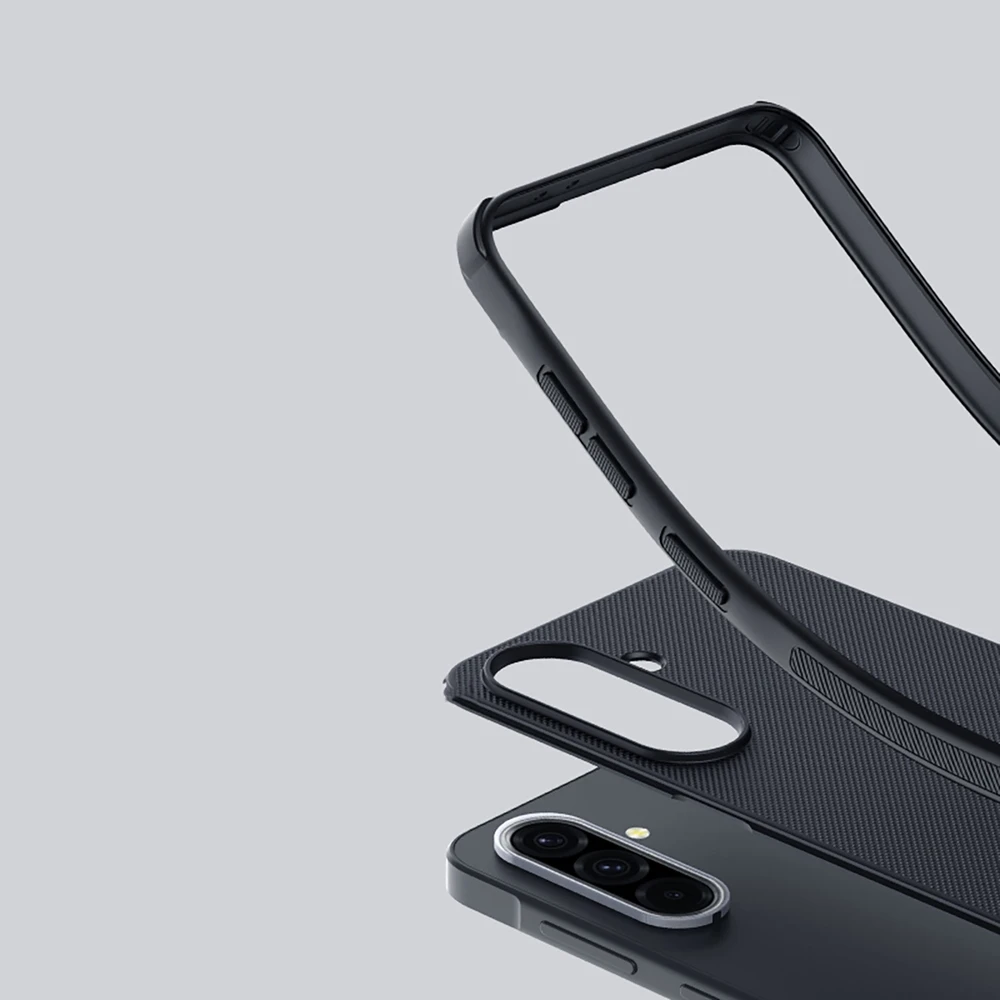 Nillkin Super Frosted PRO Magnetic Back Cover skirta Samsung Galaxy A36 5G dėklas telefonui juodos spalvos
