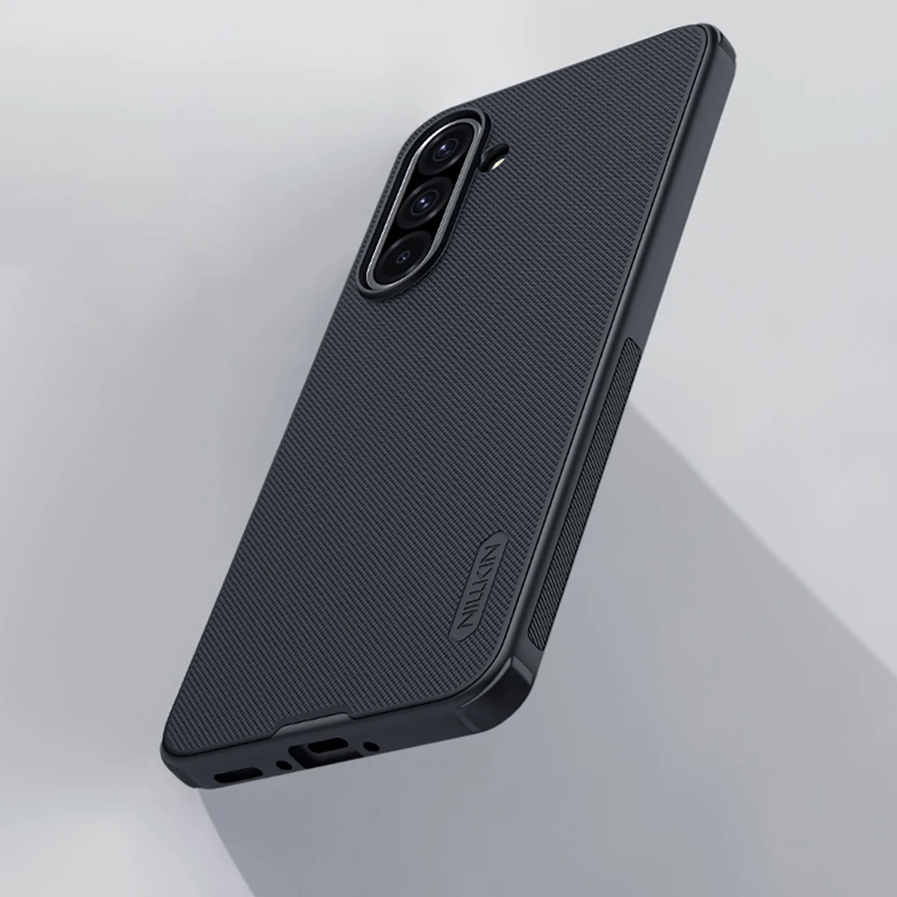 Nillkin Super Frosted PRO Magnetic Back Cover skirta Samsung Galaxy A36 5G dėklas telefonui juodos spalvos