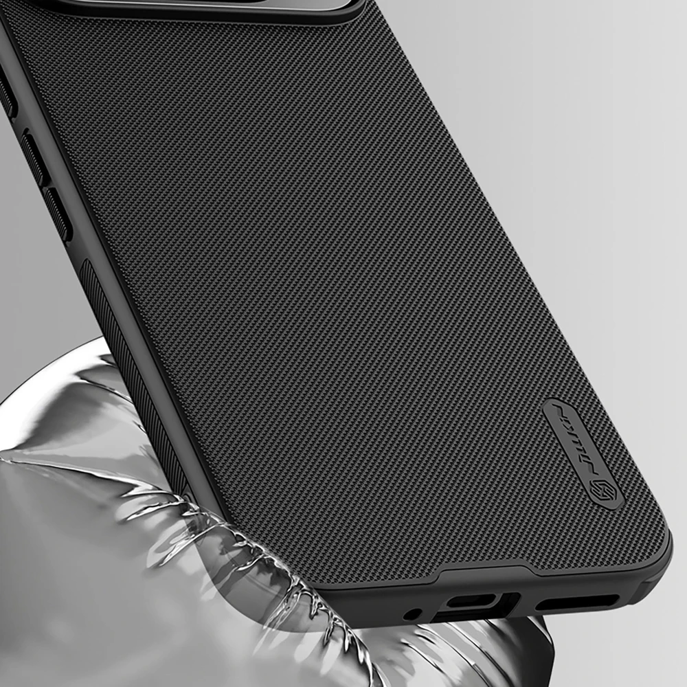 Nillkin Super Frosted PRO Magnetic Google Pixel 9/9 Pro dėklas telefonui juodos spalvos
