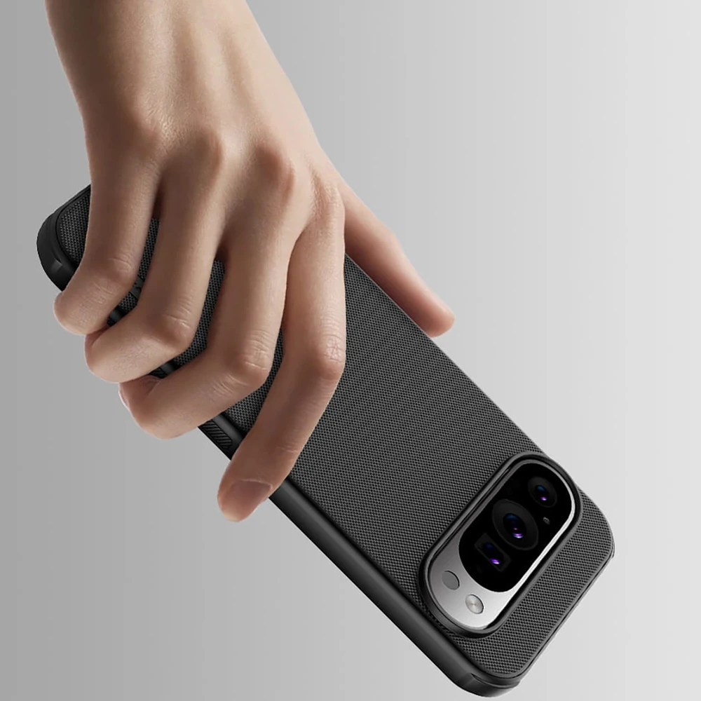 Nillkin Super Frosted PRO Magnetic Google Pixel 9/9 Pro dėklas telefonui juodos spalvos