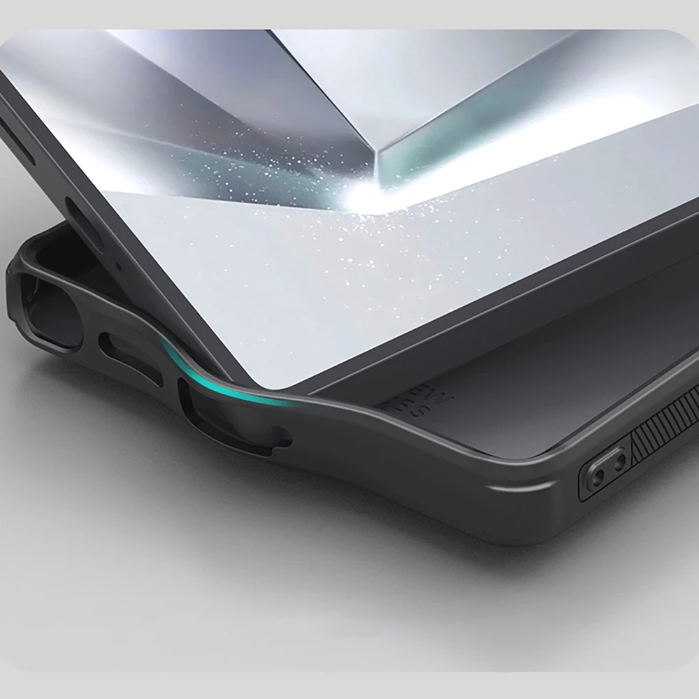 Nillkin Super Frosted Shield Pro Magnetic Case Samsung S25 Ultra su MagSafe – dėklas telefonui juodos spalvos