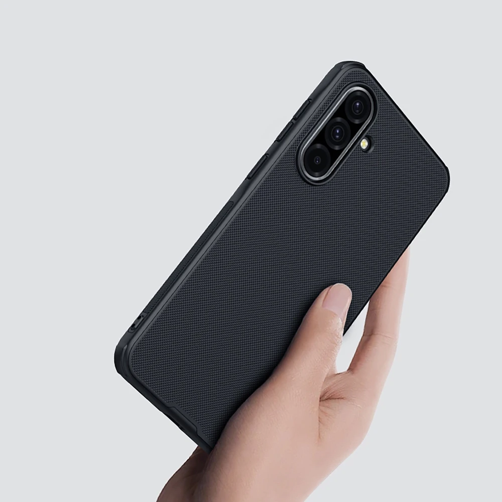 Nillkin Super Frosted PRO Magnetic Back Cover skirta Samsung Galaxy A36 5G dėklas telefonui juodos spalvos