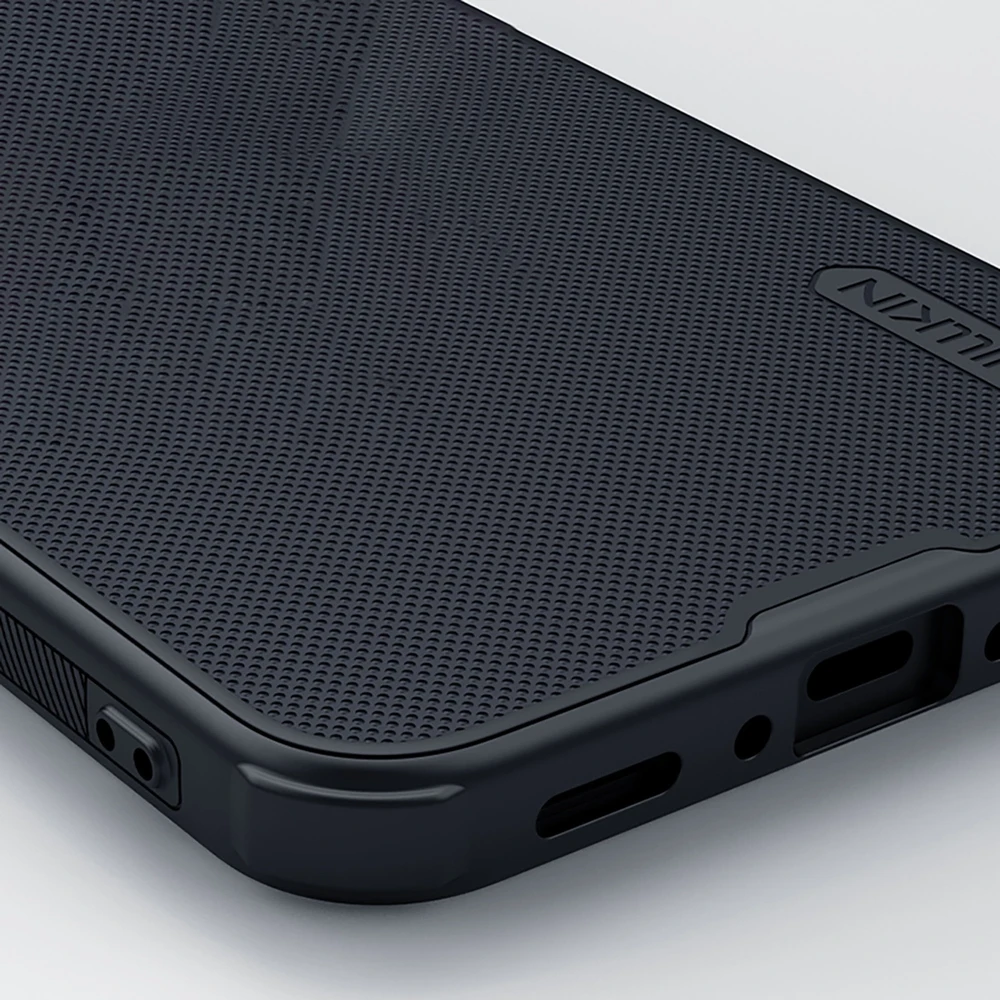 Nillkin Super Frosted PRO Magnetic Back Cover skirta Samsung Galaxy A36 5G dėklas telefonui juodos spalvos