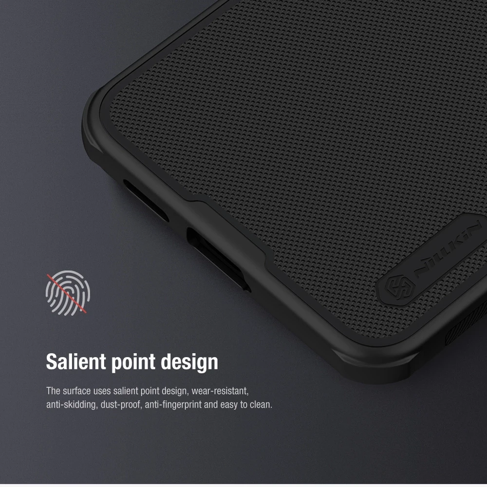 Dėklas Nillkin Super Frosted Shield Pro Samsung S921 S24 raudonas