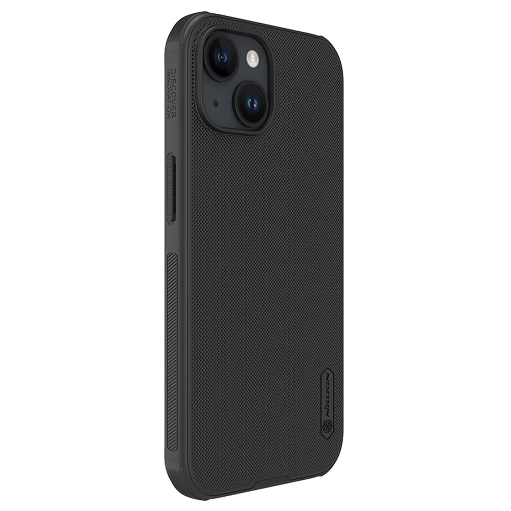 Dėklas Nillkin Super Frosted Shield Pro Apple iPhone 15 juodas