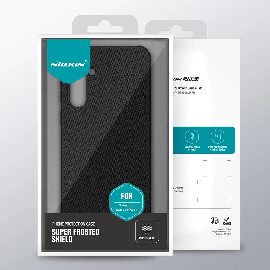Dėklas Nillkin Super Frosted Shield Pro Samsung S711 S23 FE mėlynas