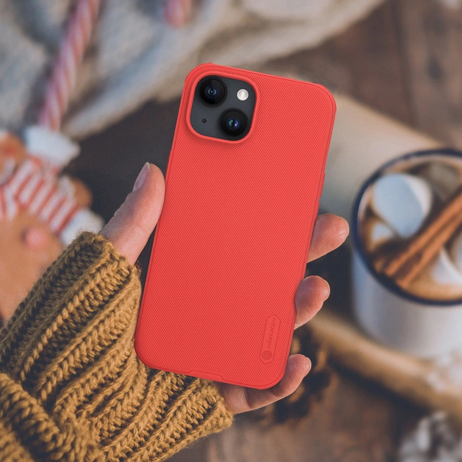 Dėklas Nillkin Super Frosted Shield Pro Apple iPhone 15 juodas