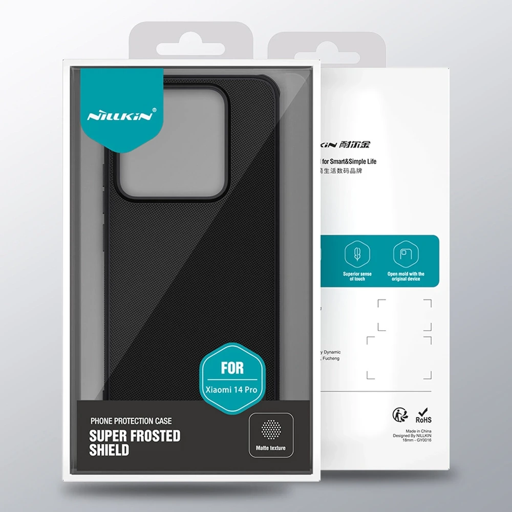 Xiaomi 14 Pro Nillkin Super Shield Pro dėklas juodos spalvos