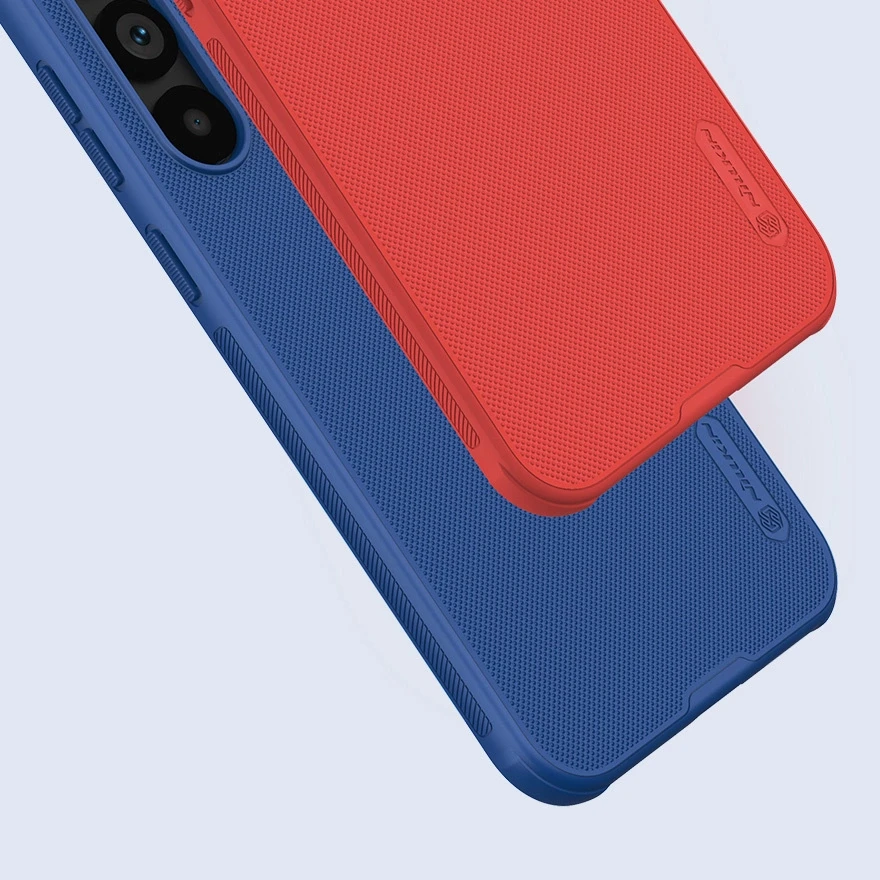 Dėklas Nillkin Super Frosted Shield Pro Samsung S711 S23 FE mėlynas