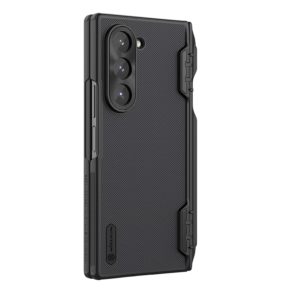 Nillkin Super Frosted Shield Fold Samsung Galaxy Z Fold6 5G Stylus Holder – dėklas telefonui juodos spalvos