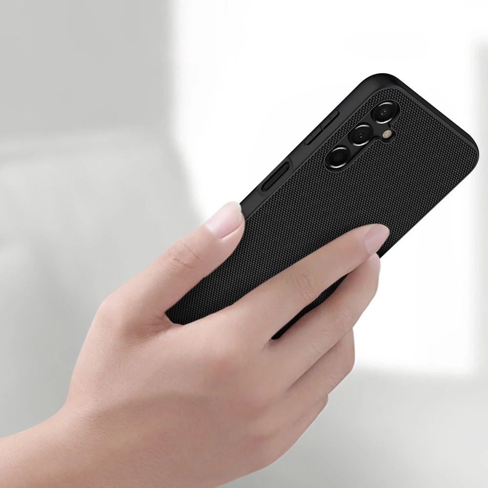 Dėklas Nillkin Textured Case Samsung A145 A14 4G/A146 A14 5G juodas